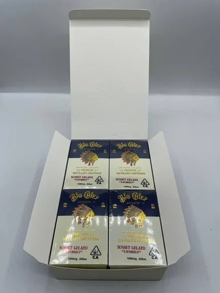 Big Chief Extracts 1g Distillate Cartridge – photo 3