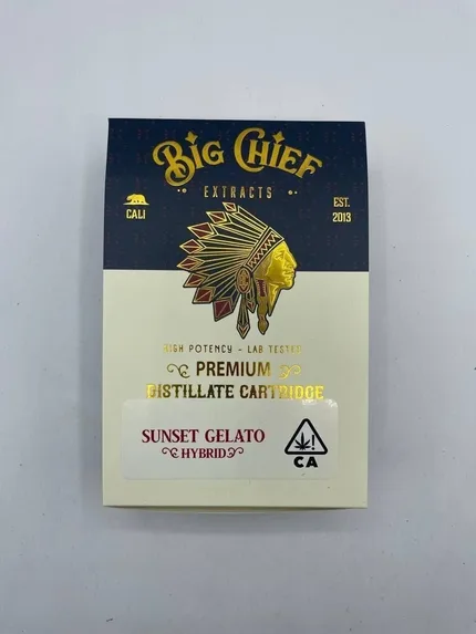 Big Chief Extracts 1g Distillate Cartridge